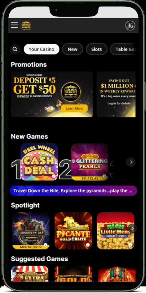 Golden Nugget Online Casino Review & $1,000 Deposit Match.